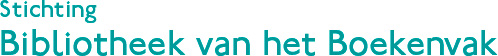 bibliotheek van het boekenvak logo